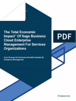 Study Sage Enterprise Management - Services