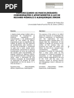 Historicizando Aos Masculinidades