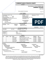 Court of Common Pleas of Bucks County: Docket Docket Number: CP-09-CR-0005536-1997