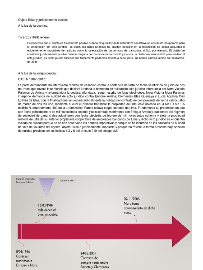 Objeto Física y Jurídicamente Posible PDF