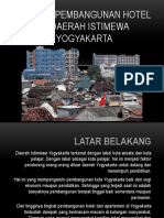 Dampak Pembangunan Hotel Di Daerah Istimewa Yogyakarta