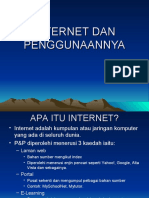 Internet Dan Penggunaannya