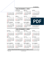 Calendarios 1999-2000