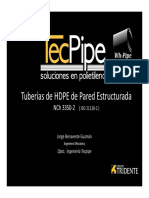 TecPipe Tuberías HDPE de Pared Estructurada