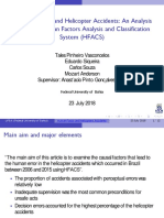 UFBA Analysis of Helicopter Accidents Using HFACS