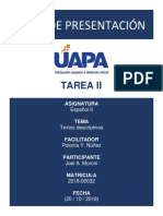 TAREA 2 - Joel Muroni (2018-00032)