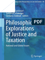 (Ius Gentium_ Comparative Perspectives on Law and Justice 40) Helmut P. Gaisbauer, Gottfried Schweiger, Clemens Sedmak (Eds.)-Philosophical Explorations of Justice and Taxation_ National and Global Is