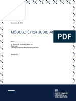 Modulo Etica Judicial