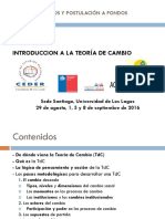Introduccion A La Teoria Del Cambio PDF