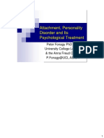 Peter Fonagy - Attachment, Personality Dis and Its Psychological TX PDF