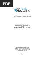 Design Specification For Metro Rail | PDF