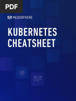 Mesosphere Cheatsheet Kubernetes Cheatsheet