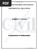 Differential Equations Formula