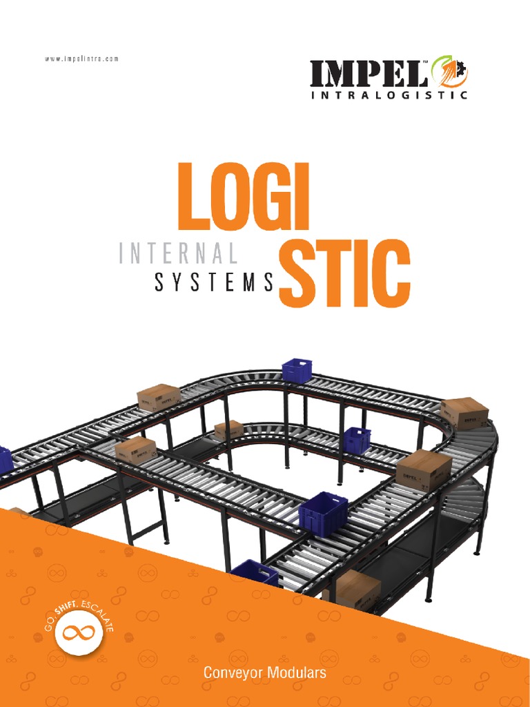 Automatic Material Handling With Conveyor Modular From Impel