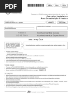 Prova-Constituição e Justiça CLDF 2018