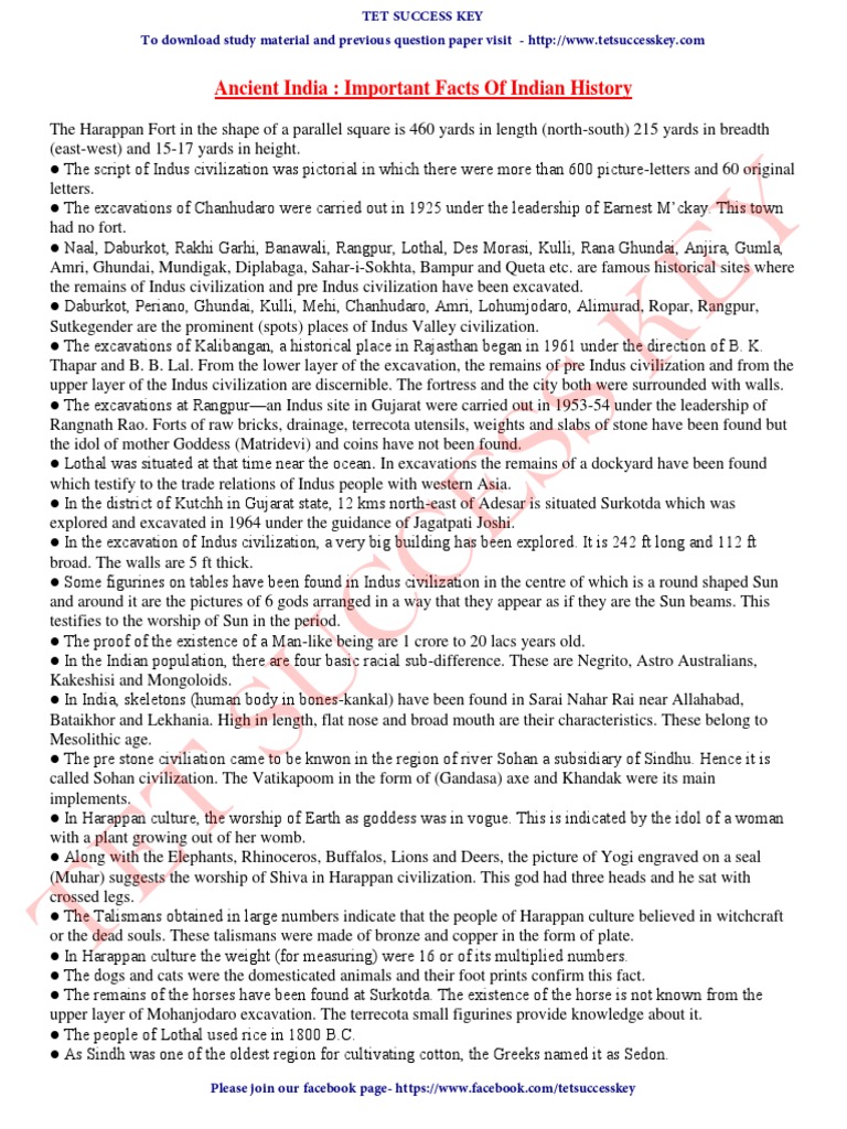 Ancient India Important Facts of Indian History PDF | PDF | Ashoka ...