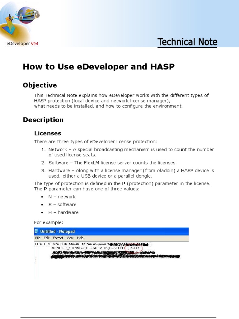 Hasp PDF Server Computer Network