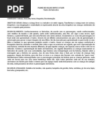 Plano de Aula o Sapo e a Flor