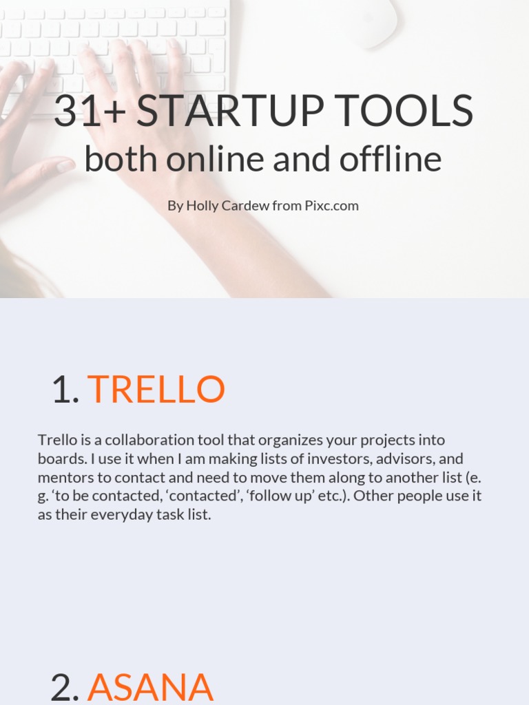 31 Startup Tools Pdf World Wide Web Internet Web