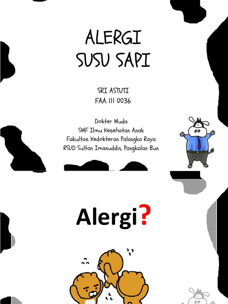 Alergi Susu Sapi | PDF