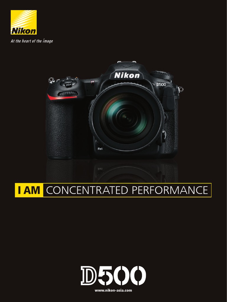 Nikon D500 Pdf Autofocus Image Stabilization