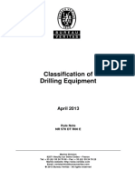 Classification of Drilling Equipment