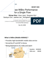 Best-Case WiBro Performance