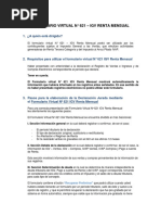 Guía para el Formulario Virtual 621 IGV | PDF | Impuestos | Impuesto ...