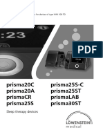 CPAP prismaLINE - prismaLINE - GBA - EN-1