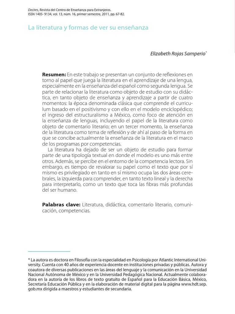 Art16 5 PDF | PDF | Aprendizaje | Conocimiento