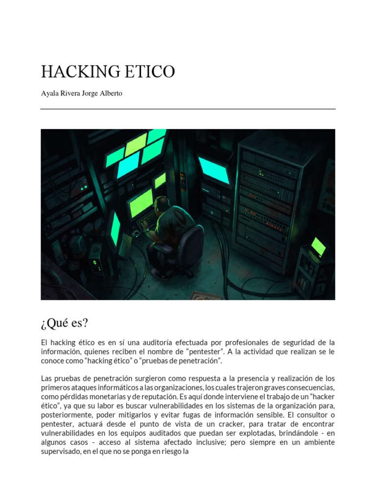 Curso de Hacking Ético 2013 PDF | PDF | Hacker de seguridad | La ...