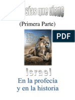 Israel en La Profecia y en La Historia