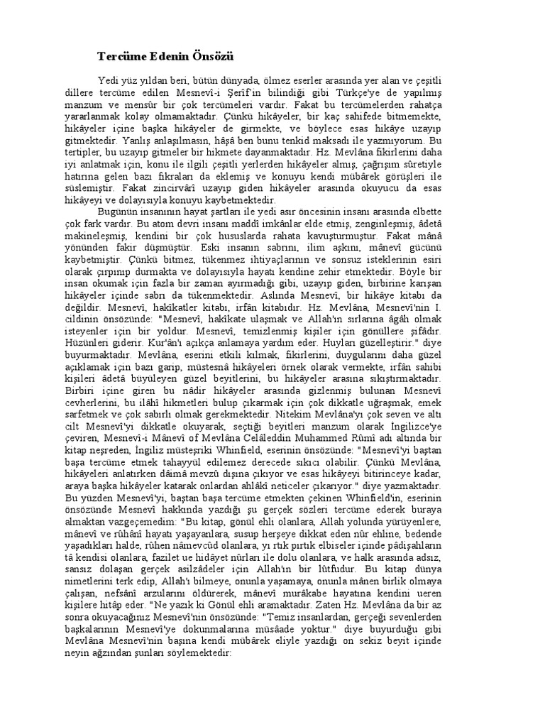 mesnevi tercumesi sefik can 6 cilt pdf