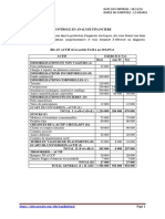 Controle en Analyse Financiere Novembre 2015 Corrige PDF