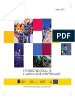 Catalogo Nacional Cualificaciones Espana