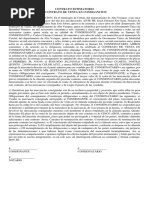 Carta De Aviso De Término De Contrato De Trabajo Por 