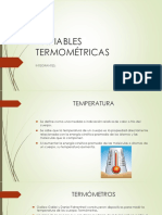 Variables Termométricas Física 607