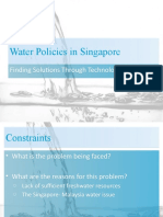 Water Policies in Singapore