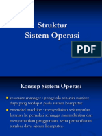 Modul 2 - Struktur Sistem Operasi