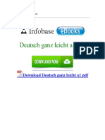 Deutsch Ganz Leicht A1 PDF