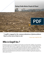 Putting Profits Before People & Planet: Cargill's Troubling Business Practices