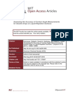 Assessing The Accuracy of Contact Angle Measurements For Sessile Drops On Liquid-Repellent Surfaces