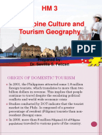 HM3 Philippine Culture and Tourism Geography: Prepared By: Dr. Sevillia S. Felicen
