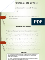 Mobile Processes, Threads & Communication