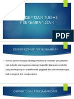 Konsep Tugas Dan Perkembangan