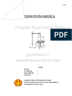 LKM Tanggap Panas Suatu Zat Cair