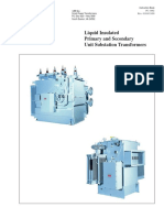 Small Oil Filled Power TX Guide