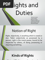 EU 1 - Rights and Duties (Midterm)