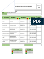 Matriz de Aspectos, Impactos y Controles Ambientales