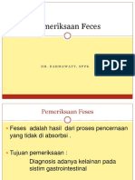 Pemeriksaan Feces